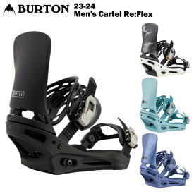 【22%OFF】BURTON バートン Men's Cartel Re:Flex 23-24 メンズ スノーボード ビンディング バインディング