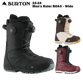 【12％OFF】BURTON バートン Men's Ruler BOA® - Wide 23-24 メンズ スノーボード ブーツ ボア ワイヤー