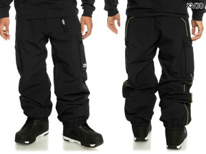 y32OFFzQUICK SILVER NCbNVo[ SNOW DOWN CARGO PT 23-24 Y XL[ Xm[{[h EFA pc J[S oM[