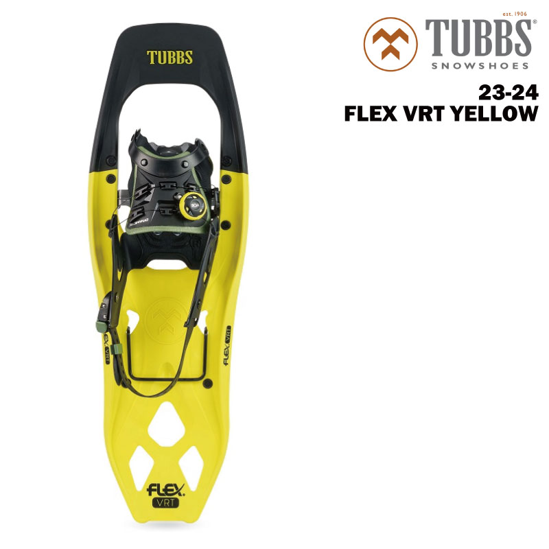TUBBS タブス FLEX VRT - YELLOW 23-24 メンズ フレックス スノーシュー バックカントリー トレッキング BOA ボア