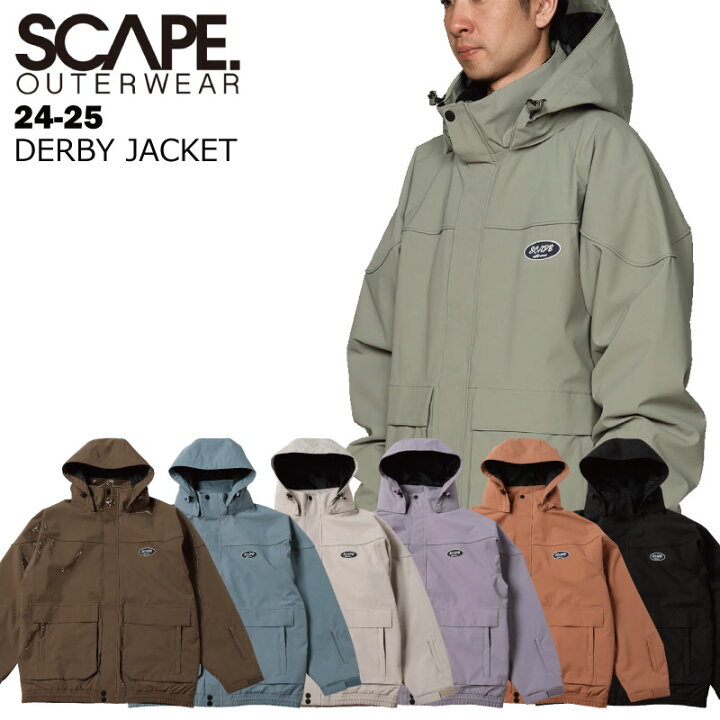 楽天市場】【10%OFF】SCAPE エスケープ DERBY JACKET 24-25 メンズ  