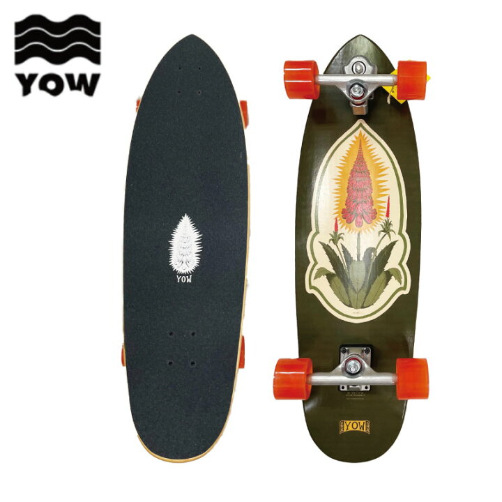 楽天市場】【15％OFF】YOW ヤウ J-Bay 33” サーフスケート スケボー 