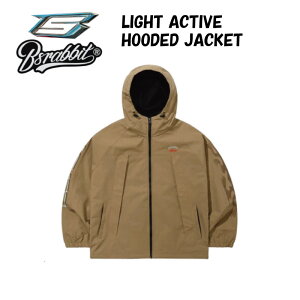 BSRABBIT rGXrbg LIGHT ACTIVE HOODED JACKET DARKBEIGE Y fB[X XL[ Xm[{[h EFA WPbg