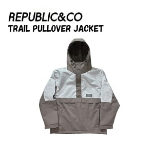 REPUBLIC&CO pubN TRAIL PULLOVER JACKET 25-26 Y fB[X jZbNX XL[ Xm[{[h EGA WPbg ^E[X AEghA