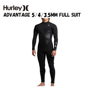 12%OFF HURLEY �n�[���[ MENS ADVANTAGE MM FULL SUIT 5/4/3.5 �����Y �Z�~�h���C �E�F�b�g�X�[�c