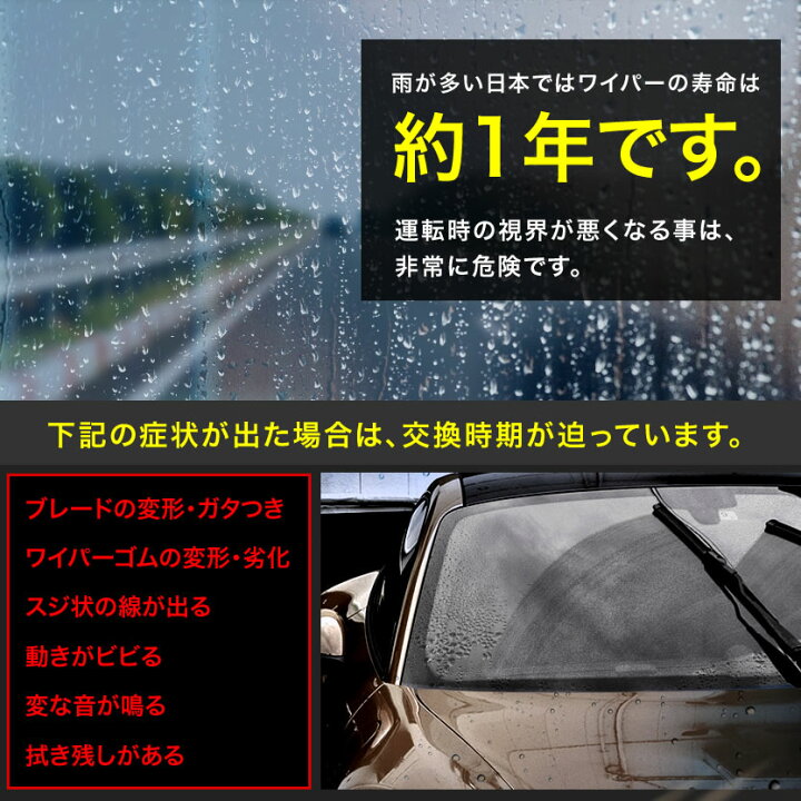 楽天市場】いすず フォワード・320フォワード ワイド車 エアロワイパー 
