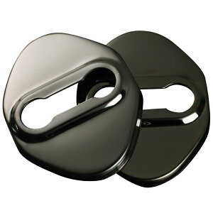 ST06 MK54S MK94S スペーシアギア ドアストライカー カバー 2個セット ブラッククローム タイプB