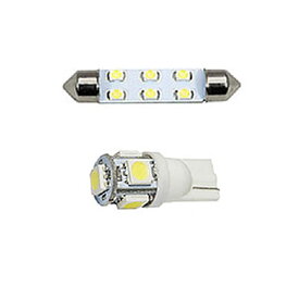 フィアット 13909 パンダ [H25.6-] LED ルームランプ 【SMD LED 11発 2点セット】