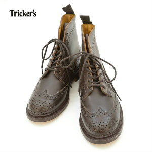 gbJ[Y 5180 Jg[u[c ECO`bv 7z[ U[\[ _[NuE fB[X Tricker's WING TIP BOOTS MASTER MC(DARK BROWN)