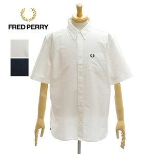 �t���b�h�y���[ M8730 �����Y �I�b�N�X�t�H�[�h ���� BD�V���c ���M�����[�t�B�b�g FRED PERRY Oxford Short Sleeve Shirt [���[���։�]