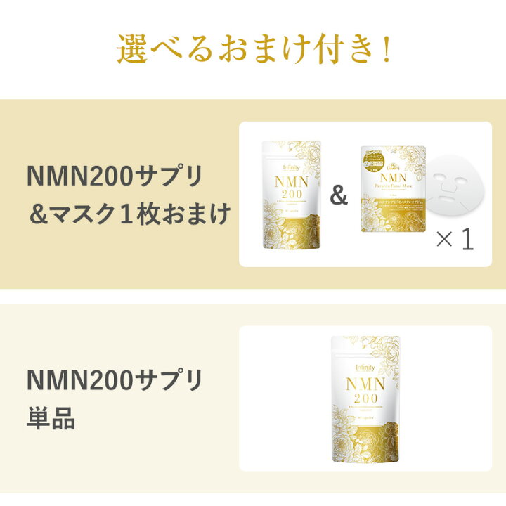 楽天市場】【公式】NMN 200 サプリメント 40粒（20日分）ニコチン 