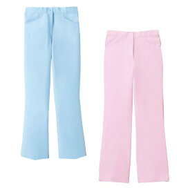 全品ポイント5倍 7/19 20:00-7/20 23:59■大特価品★ギャバ すっきりウエストブーツカットパンツ医療用 ナース 看護師 介護士 アンファミエ