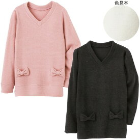 大特価品★Vネックリボンプルオーバー GR-12A-001医療用 ナース 看護師 介護士 アンファミエ