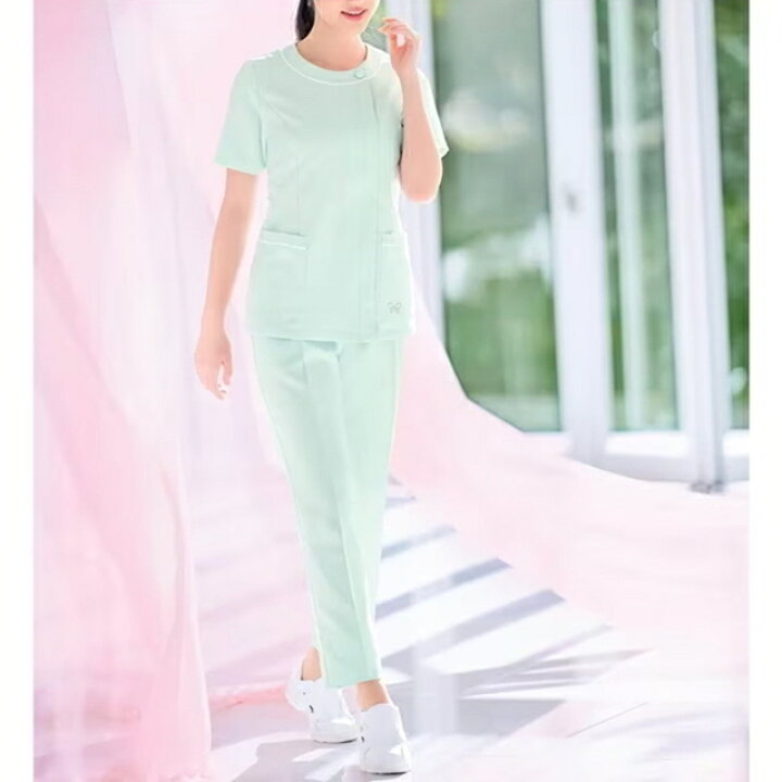 楽天市場】[ハナエモリ]美脚ストレートパンツ(タイト)ナース服 ナース  