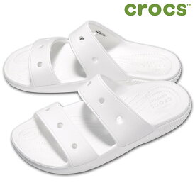 [クロックス]Classic Crocs Sandalスニーカー ナースシューズ 疲れにくい 黒 白 レディース 女性 メンズ 男性 男女兼用 保育士 医療用 クリニック 歯科医 エステ 介護士 靴 アンファミエ