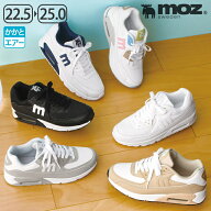 [moz モズ]mロゴエアーシューズナースシューズ 疲れにくい ナース　スニーカー 黒 白 レディース 女性 医…