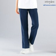 [ナガイレーベン]ポケット付ネイビーパンツスクラブ パンツ 白衣 医療 ナース ナース服 レディース 看護…