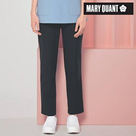 全品ポイント5倍 11/10 0:00-23:59■[マリークワント]ストレートストレッチパンツマリクワ 白衣 パンツ ズボン ナース ナース服 ナースウェア エステ ユニフォーム レディース 女性 医療用 看護師 介護士 クリニック アンファミエ