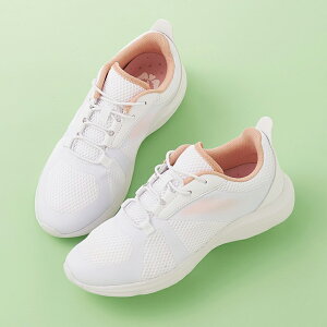 フェードLightスニーカーナースシューズ 疲れにくい 白 スニーカー スリッポン おしゃれ 厚底 ヒール レディース 看護師 保育士 介護士 靴 アンファミエ
