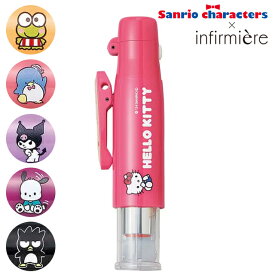 ●[サンリオキャラクターズ] ツインGTキャップレス 印鑑(ネーム印＋訂正印)保育士 ナースグッズ ナース グッズ ハンコ はんこ 判子 印鑑 かわいい 可愛い キャラクター 医療用 クリニック 制服 事務 アンファミエ