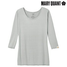 [マリークワント]織ネーム付きストレッチスクラブインナーマリクワ スクラブ 白衣 インナー 7分袖 七分袖 医療 ナース服 医療用 レディース 女性 看護師 ナース 介護士 保育士 アンファミエ