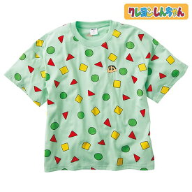 全品ポイント5倍 4/24 20:00-4/25 23:59■[クレヨンしんちゃん]天竺半袖WIDETシャツクレヨンしんちゃん Tシャツ レディーズ カジュアル 訪問看護 訪問介護 保育士 アンファミエ