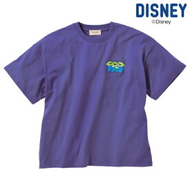 [ディズニー]天竺半袖ワイドTシャツ