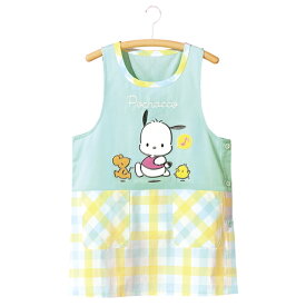 全品ポイント5倍 1/15 0:00-23:59■[サンリオキャラクターズ]ブロックチェック切替えエプロンサンリオ sanrio 保育士 エプロン ナース ナースエプロン キャラクター グッズ かわいい 看護師 保育士 介護士 歯科衛生士 医療 ワーク予防衣 アンファミエ