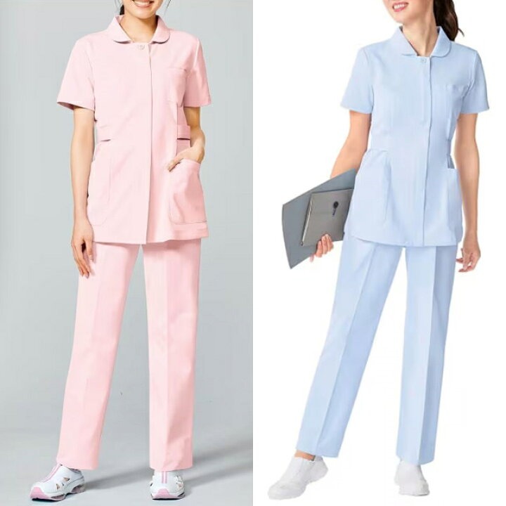 楽天市場】【27％OFF】[ナガイレーベン]衿元オープンジャケットナース 