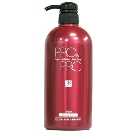 パシフィックプロダクツ プロ & プロ スーパーソリューション ヘアソープ 700ml