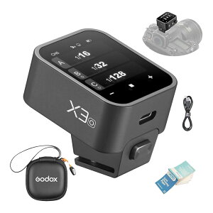 �y�󂠂�zGODOX X3-O TTL ���C�����X �t���b�V���g���K�[ �������� 1/8000s OLED�^�b�`�X�N���[��