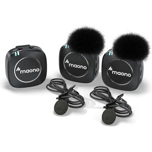 MAONO ���C�����X�}�C�N �����}�C�N 2.4GHz �s���}�C�N ��჌�t�}�C�N �X�}�z�r�f�I�J�����p�O�t�� �ő�50M�`������ �m�C�Y�ጸ �����y�A�����O �~���[�g�\ �Z�K�}�[�N�F�؍� �R���p�N�g �^