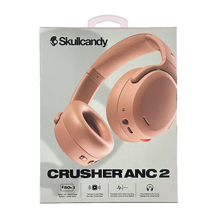 楽天市場】Skullcandy Crusher ANC2 ノイズキャンセリング ワイヤレス 