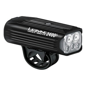�y�󂠂�zLezyne ���K�h���C�u2400+ �t�����g���]�ԃ��C�g LED�w�b�h���C�g 2400���[���� ���[�h �}�E���e�� �O���x���o�C�N USB-C �[�d��