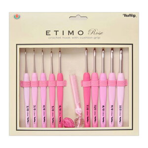 Tulip Ter 001E ETIMO Rose Crochet Hook Set