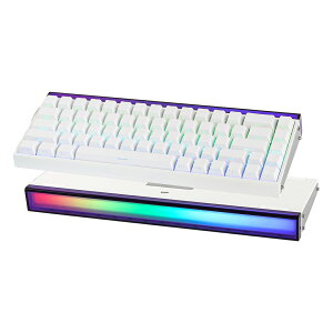 EPOMAKER Aula Hero68 HE �}�O�l�b�g�Q�[�~���O�L�[�{�[�h (White)