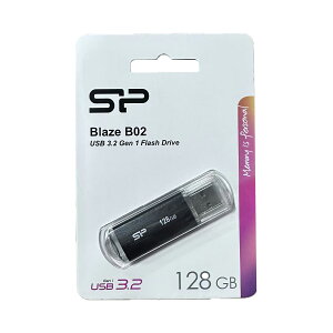 �y�󂠂�zSP Silicon Power �V���R���p���[ USB������ 128GB USB3.1 & USB3.0 �w�A���C���d�グ Blaze B02 SP128GBUF3B02V1K