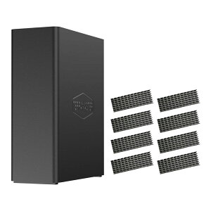 TERRAMASTER �e���}�X�^�[ F8 SSD Plus 8�x�C�I�[���t���b�V��SSD NAS �X�g���[�W 8�R�A8�X���b�h�� Core i3�v���Z�b�T�[��16GB DDR5�������𓋍ځA�l���[�U�[�̃}���`���f�B�A�T�[�o�[ SSD�t���Ȃ�