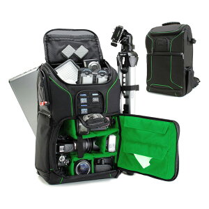 USA Gear DSLR�J�����o�b�N�p�b�N�P�[�X �O���[��