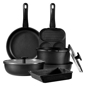 CAROTE �J���[�e �t���C�p�� �Z�b�g 11�_ IH&�K�X�ΑΉ� �u���b�N