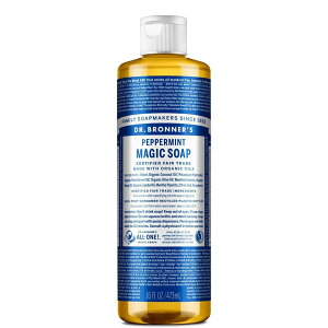 【訳あり】ドクターブロナー マジックソープ PE(ペパーミント) 473ml 爽快なミントの香り 植物オイル マルチオーガニックソープ