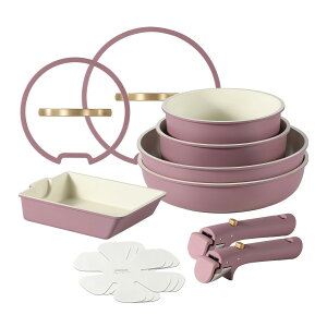 �y�󂠂�zCAROTE �J���[�e �t���C�p�� ��Z�b�g 12�_ IH�E�K�X�ΑΉ� �� �p�[�v�� �`�ґ� Gold Luxe�V���[�Y