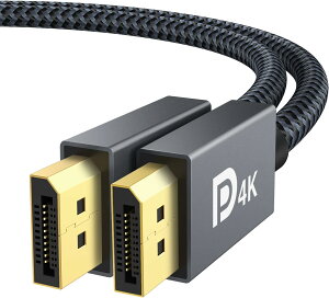 y󂠂zDPP[u iVANKY yVESAF؃Q[~ODisplayport P[u 1.2/4K/2Mz4K@60Hz/ 2K@165Hz/ 2K@144Hz fBXvC|[g P[u DP to DP ő21.6Gbps nCXs[h PC/ASUS/Dell/Acer m[gp\R/