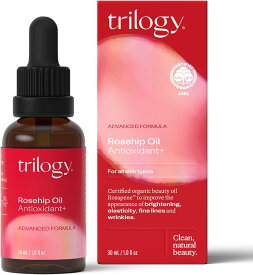 【訳あり】【trilogy】ロザピンプラス トリロジー 30ml 美容オイル オイル 植物性 ブースター フェイス 顔 目元 おでこ 潤い しっとり ハリ つや 保湿 毛穴 シワ 乾燥 乾燥肌 敏感肌 ボディ 全身 髪 爪 ヘアケア コスメ マッサージ 化粧品 9421017761721