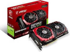 yςݕiz MSI GeForce GTX 1070 GAMING X 8G wTwin Frozr VI/OCfx OtBbNX{[h VD6072 0657768568923