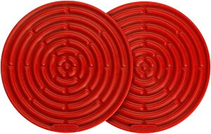 �y�󂠂�z���E�N���[�[(Le Creuset) �V���R�� �|�b�g �z���_�[ �~�j 2�� ���� ����� �~�g�� �`�F���[���b�h �ϔM �ϗ� B0BYS6V1D3 630870071109
