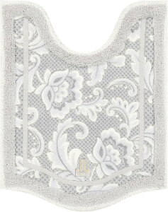 LANCETTI �s�b�c�H �����O�g�C���}�b�g ��80×65cm �O���[ �����`�F�b�e�B �Z���R�[ X0014SYCM9 b07zr746hx