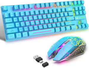 MAMBASNAKE×ZIYOU LANG T87 80% 3in1 L[{[h}EXZbg 2.4GCXL[{[g usb-a type-c 2in1V[o[ C{[obNCg 87L[ RpNg [d pz 800/1600/2400DPI É LED