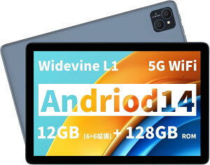 PRITOM TAB12 ^ubg 10C` Wi-Fif 12GBi6+6GBgjRAM+128GB ROM Widevine L1 Android14 2.4/5G WiFi AhCh ^ubg 1280*800 IPS TUVu[CgF 8000mAhobe[ Bluetooth 4G LTE SIMt[ OT
