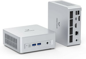 MINISFORUM UM870 Slim ~jpc AMD Ryzen 7 8745H DDR5-5600MHz 32GB 1TB SSD Windows 11 Pro ^pc Radeon 780M OtBbN HDMI2.1 |DP1.4|USB4 4K@60Hz 3ʏo 2.5Gbps LAN/Wi-Fi6E/BT5.2 ~jp\R